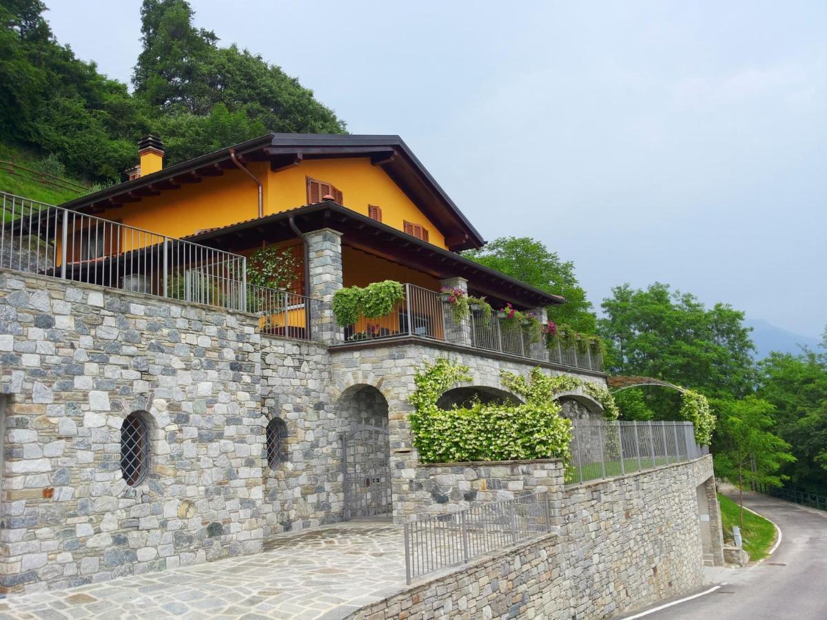 Villa Valuri Vista Magnifica Sul Lago Di Como Appartamento Piano Terra Vercana Extérieur photo